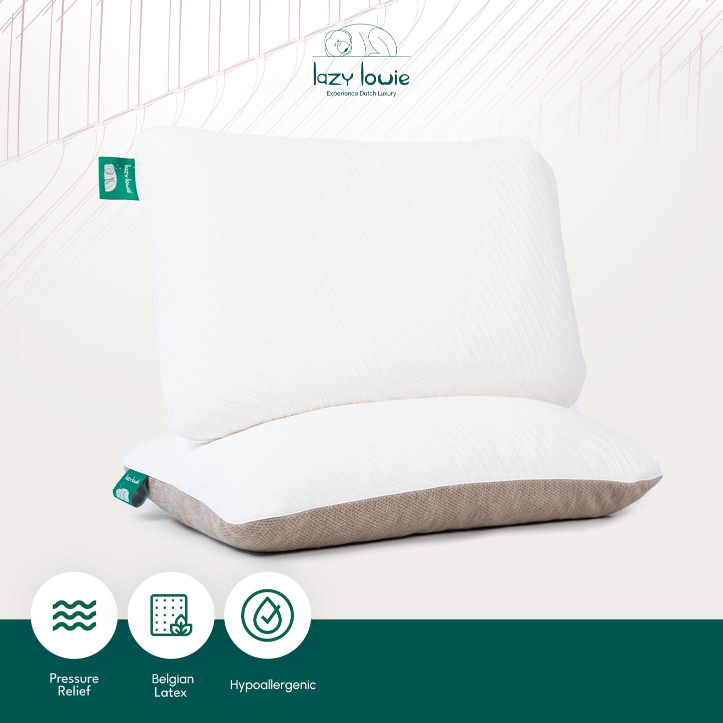 Lazy Lowie Deluxe Pillow