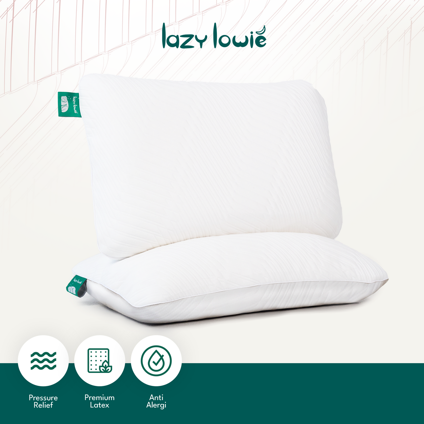 Lazy Lowie Premium Pillow